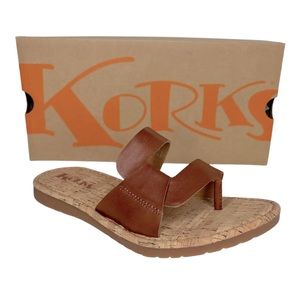 Korks Sandals. Brand new in box.